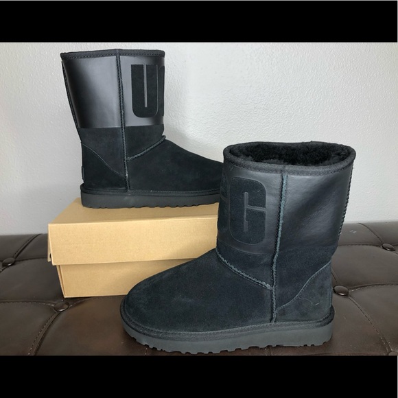 ugg short rubber boot